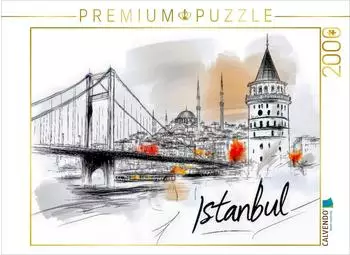 Calvendo Puzzle Istanbul 2000 Teile, 90x67cm
