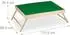 Relaxdays Puzzletisch mit 4 Schubladen, bis 1500 Teile, Holz und Stoff
