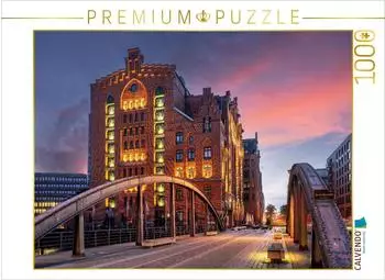 Calvendo Puzzle Maritimmuseum in der Speicherstadt, 1000 Teile, 64x48cm