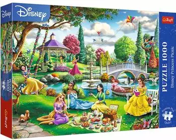 Trefl Puzzle Prinzessinnen Picknick Disney Premium Plus, 1000 Teile (10919)