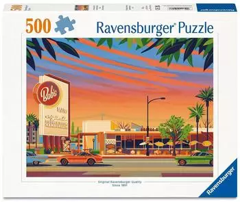 Ravensburger Erwachsenenpuzzle Amerikanisches Diner, 500 Teile (12001917)