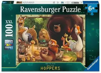 Ravensburger Kinderpuzzle "Geheimnisse der Tierwelt" 100 XXL Teile (12004363)