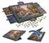 Relaxdays Puzzle-Sortierbrett aus Filz, 6 Schubladen, anthrazit
