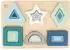 Bieco Steckpuzzle geometrische Formen, Holz, 13 Teile (24041003)