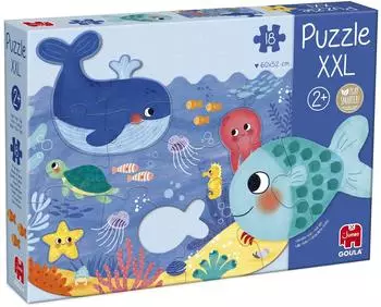 Goula XXL Puzzle Ozean, 18 Teile, ab 2 Jahren (1120700014)