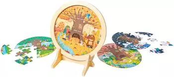 HaPe 4 Seasons Puzzle, mehrfarbig (E1653)