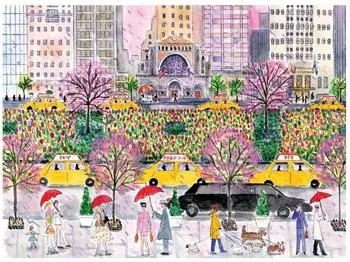 galison Spring on Park Avenue Puzzle 1000 Teile