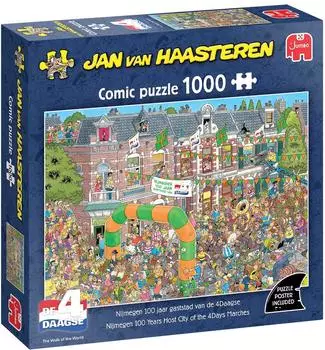Jumbo Jan van Haasteren „Nijmegen 100 Years" Puzzle, 1000 Teile (1119802059)