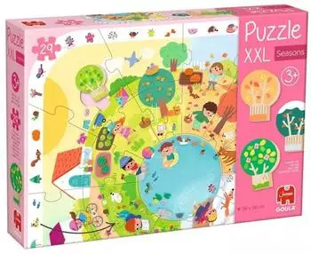 JUMBO Stillads A/S XXL-Puzzle Jahreszeiten, 30 Teile (1110100764)