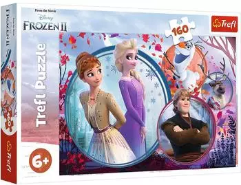 Trefl Puzzle Disney Frozen 2 &ndash; Schwesternabenteur, 160 Teile (15374)
