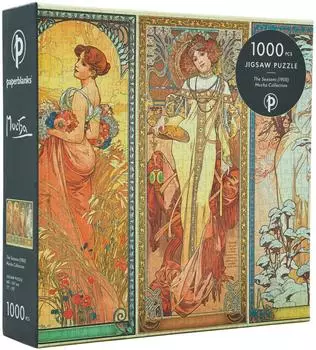 Paperblanks Puzzle, Die Jahreszeiten (1900), 1.000 Teile