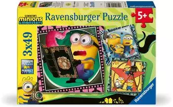 Ravensburger Kinderpuzzle 3x49 Teile - Minions 3