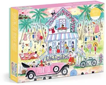 galison Michael Storrings Roaring 20s Beach House Puzzle, 1000 Teile