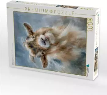 Calvendo Puzzle &bdquo;Ziege, ein sanftes L&auml;cheln, das zu Herzen geht" 1000 Teile, 64&times;48cm