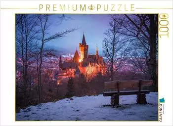 Calvendo Schloss Wernigerode Foto-Puzzle, 1000 Teile, 64&times;48cm