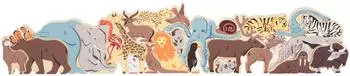 Small Foot Design Buchstabenpuzzle Tiere, 26 Teile, Holz (12465)