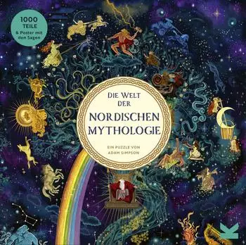 Laurence King Verlag Die Welt der nordischen Mythologie &ndash; Puzzle 1000 Teile