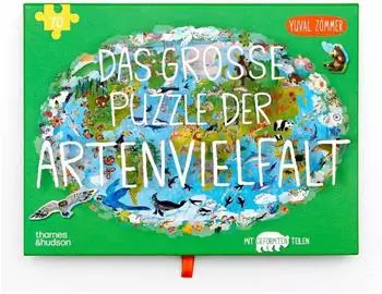 Laurence King Verlag Das gro&szlig;e Puzzle der Artenvielfalt, 70 Teile
