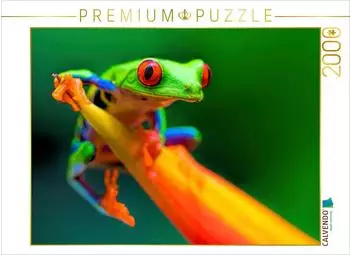 Calvendo Rotaugenlaubfrosch Puzzle, 2000 Teile, 90&times;67cm