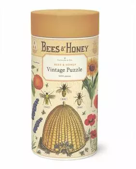 Cavallini Bees & Honey Vintage Puzzle, 1000 Teile