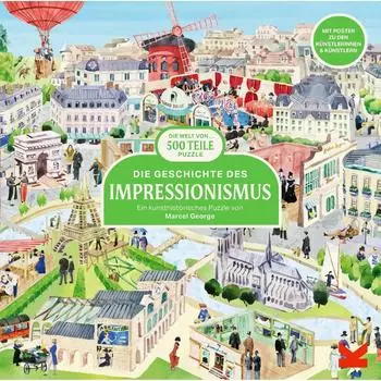 Laurence King Verlag Die Geschichte des Impressionismus, Puzzle 500 Teile