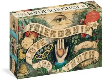 Workman Calendars John Derian &bdquo;Friendship, Love, and Truth" Puzzle 1000 Teile