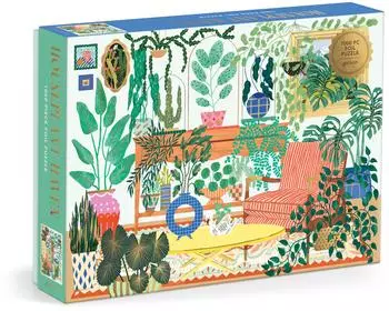 galison Houseplant Haven Folie-Puzzle, 1000 Teile (9780735388116)