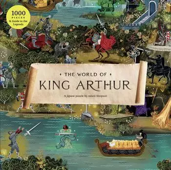 Laurence King Verlag The World of King Arthur 1000-teiliges Puzzle (9781399604994)