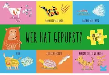 Laurence King Verlag Puzzle "Wer hat gepupst?" 100 Teile