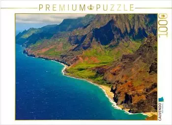 Calvendo Puzzle "Napali K&uuml;ste" 1000 Teile, 64&times;48cm
