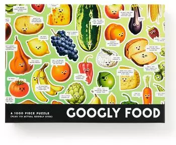 galison Googly Food Puzzle 1000 Teile (9780735386570)