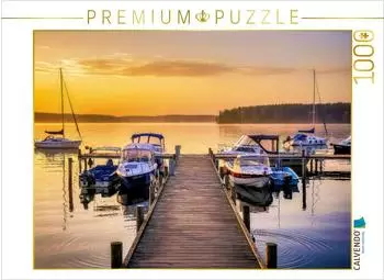 Calvendo Puzzle &bdquo;Spiegel aus Himmel und Zeit &ndash; Mecklenburger Seen", 1000 Teile, 64&times;48cm