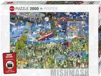 MOVIE HISTORY, HEYE Puzzle von Alex Bennett