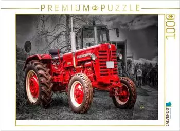 Calvendo Puzzle &bdquo;Oldtimer Traktor McCormick" 1000 Teile, 64x48cm