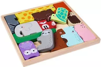 Eichhorn Baby Tierset in Holzbox, 14-teilig (100003772)