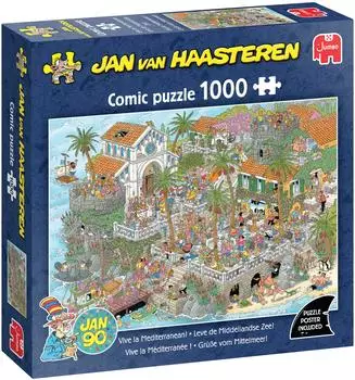 Jumbo Leve de Middellandse Zee Puzzle 1000 Teile (1110100880)