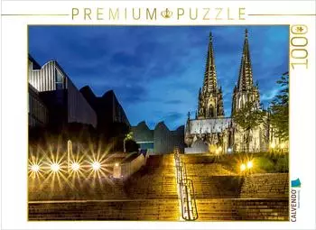 Calvendo Puzzle &bdquo;K&ouml;lner Dom-Treppen", 1000 Teile, 64&times;48cm