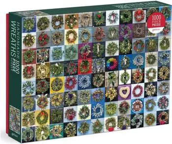 galison Handmade Wreaths Puzzle 1000 Teile