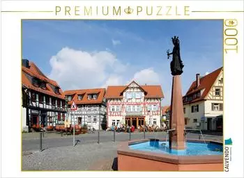 Calvendo Puzzle "Marktplatz" 1000 Teile, 64&times;48cm