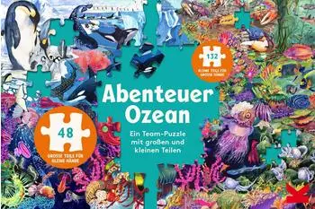 Laurence King Verlag Abenteuer Ozean Team-Puzzle, 180 Teile
