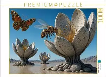 Calvendo Puzzle &bdquo;Juni | Bl&uuml;ten einer anderen Welt" 1000 Teile, 64&times;48cm