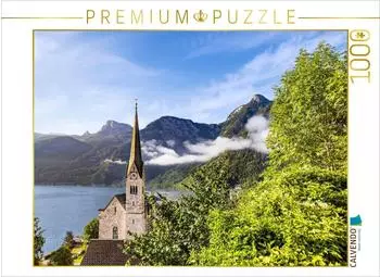 Calvendo Puzzle &bdquo;Bezaubernde Morgenstimmung in Hallstatt", 1000 Teile, 64&times;48cm