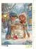 Calvendo Animé – Skandinavische Fantasiemotive, Weihnachtsschneemann, Puzzle 1000 Teile, 64×48cm