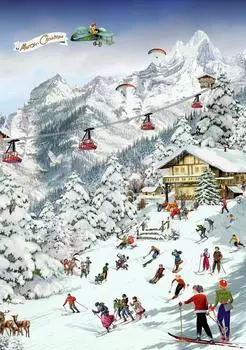 Coppenrath Puzzle "Auf der Skipiste", 1000 Teile