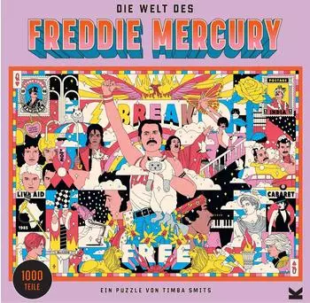 Laurence King Verlag Die Welt des Freddie Mercury Puzzle, 1000 Teile