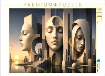 Calvendo Puzzle &bdquo;Die Gesichter der Zeit" 1000 Teile, 64&times;48cm