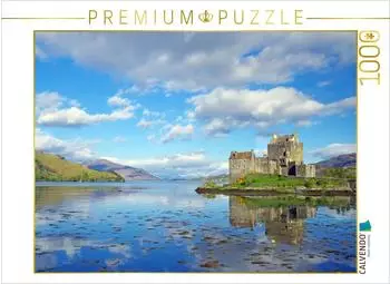 Calvendo Puzzle &bdquo;Das Eilean Donan Castle" 1000 Teile, 64&times;48cm