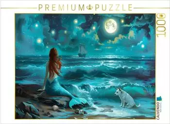 Calvendo Puzzle "Die kleine Meerjungfrau" 1000 Teile, 64&times;48cm