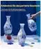 Pintoo 3D-Puzzle Blumenvase Indigo Age, 160 Teile (S1032)