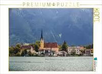 CALVENDO Puzzle Laurentiuskirche in Tegernsee, Oberbayern, Deutschland 1000...